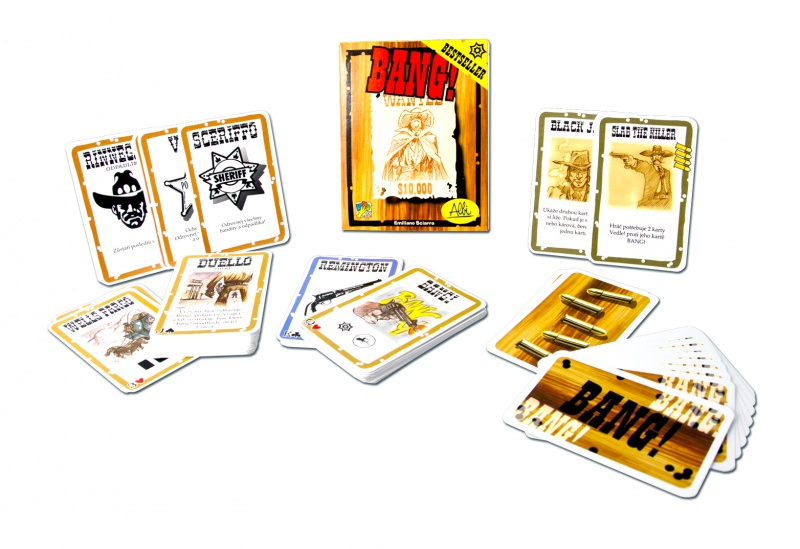 spoločenská kartová hra Bang!